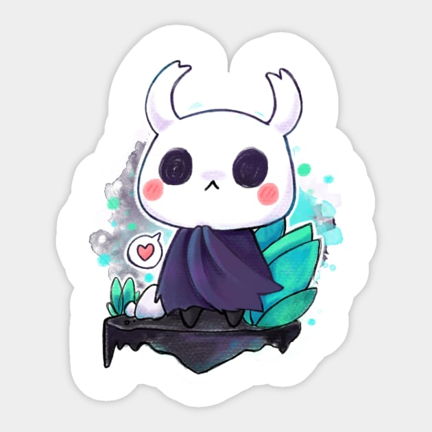Hollow Knight chibi Sticker by linkitty